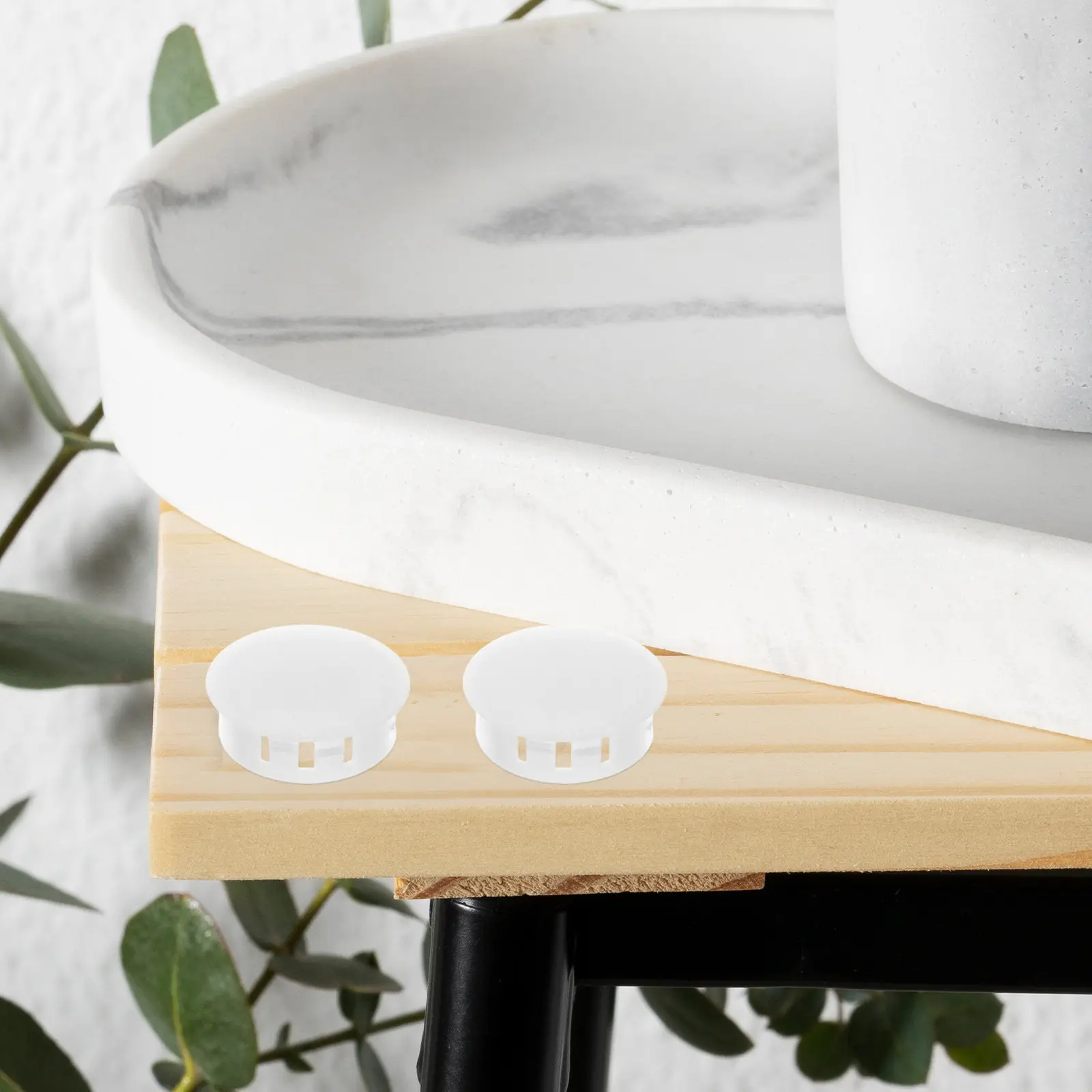 

30 шт. пластиковых заглушек для мебельных отверстий, заглушки для отверстий под винты в дверцах шкафов, заглушки для отверстий после сверления плитки, многофункциональные заглушки для ремонта