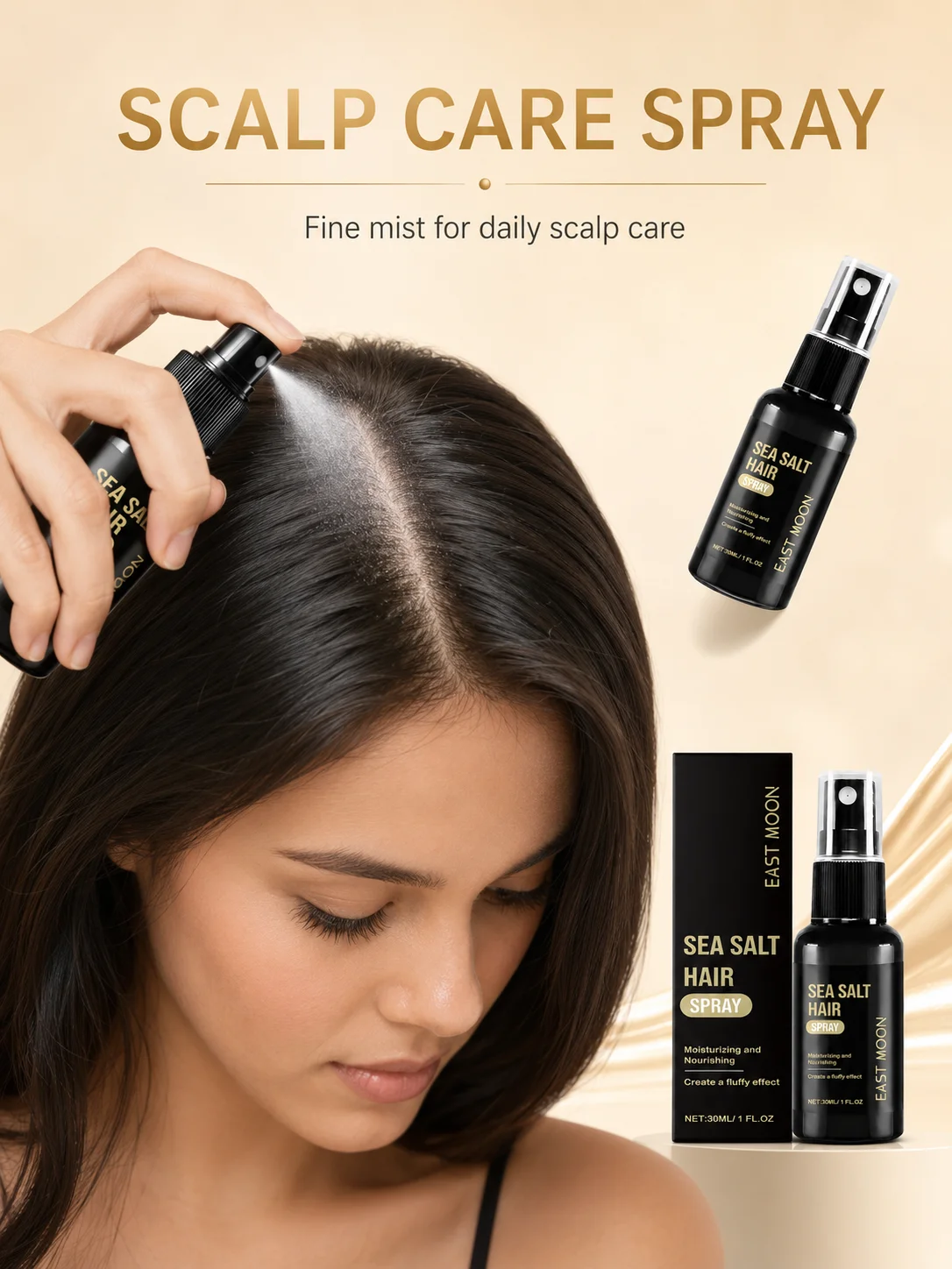 Hair Care Herbal - Schnelles Haarwuchsspray, Serum gegen Traktionsalopädie, Anti-Haarbruch-Serum