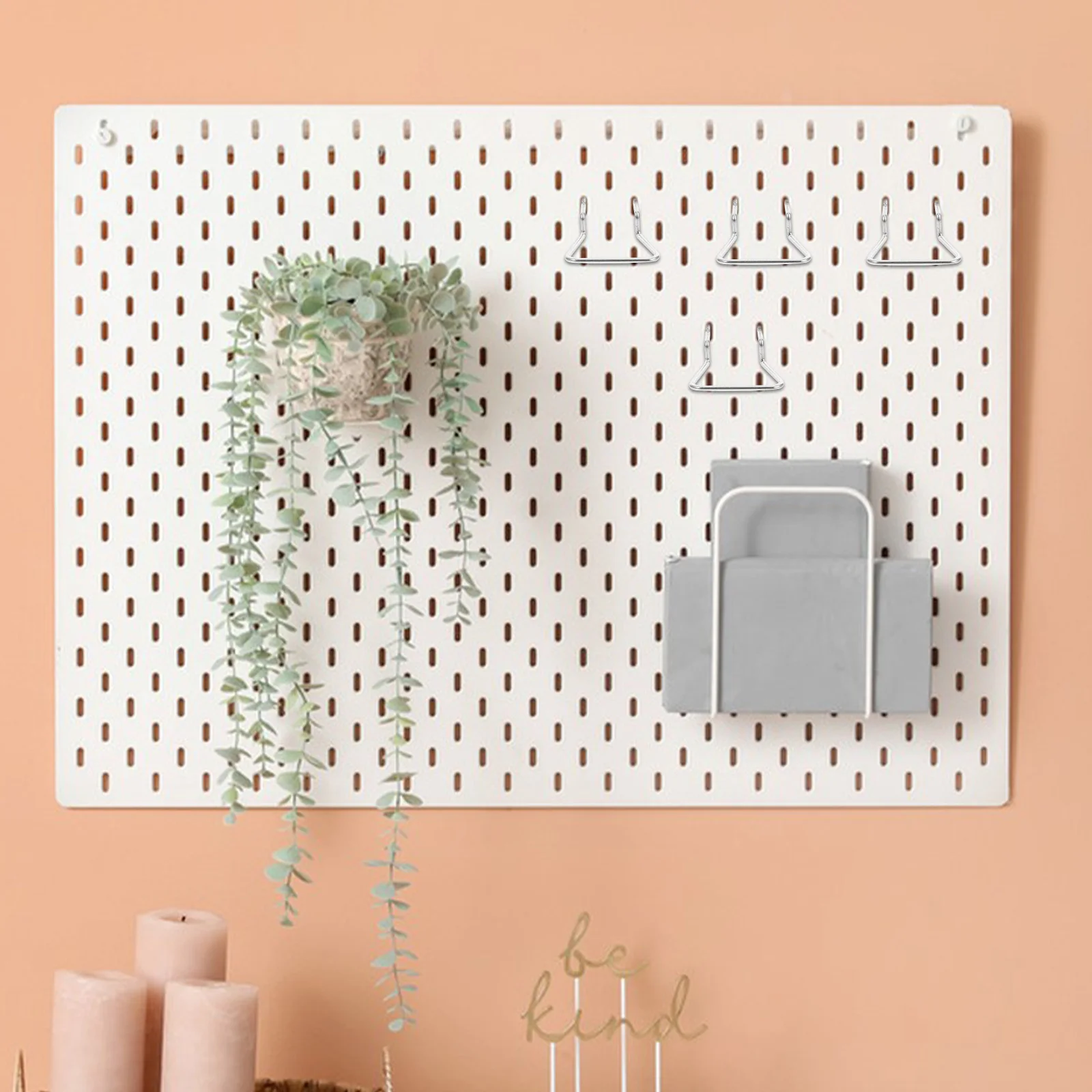 

8Pcs Pegboard Tool Holder Hooks Pliers Organizer Rack Efficient Tool Storage Garage Workshop Hooks Plier Organizer