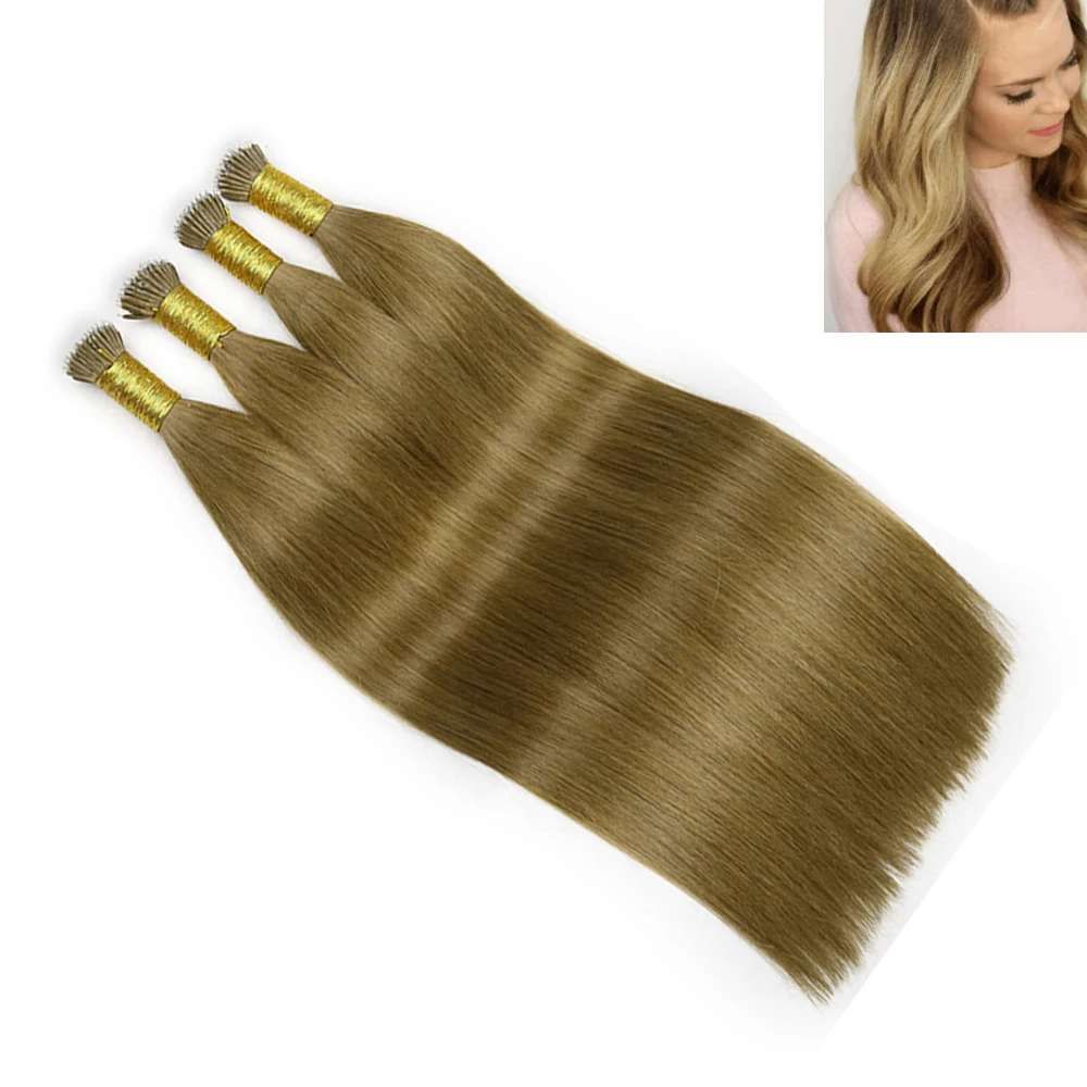 

High Quality European Nano Rings Human Hair Extension Virgin Raw Nano Rings Hair Extensions 14-24inch