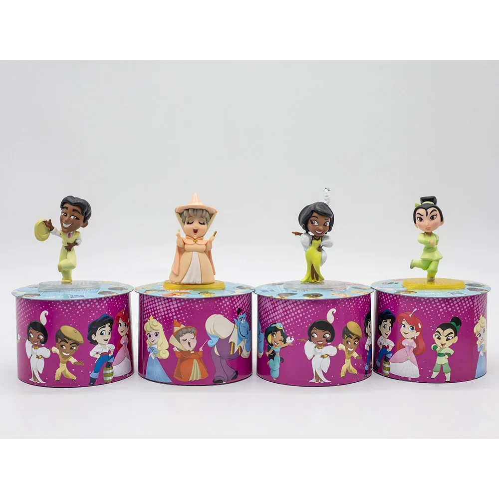 Hasbro Disney Princess Comics Pastel Collection, Minis Series, Blind Box, Flora Butter Gifts Toy, Model Anime Figure, Strengthening Ornaments