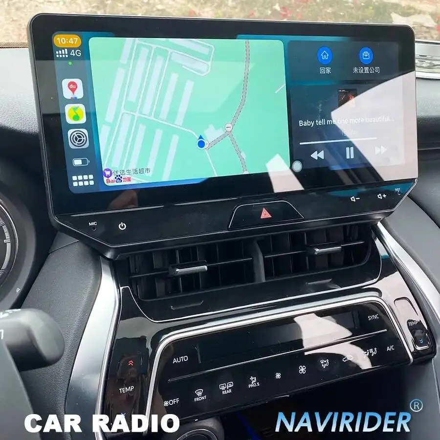 

Для Toyota HARRIER Venza 2022 2023 2024: Мультимедийный видеоплеер с Android-экраном, GPS-навигацией, Carplay, Auto Stereo, головное устройство 4G