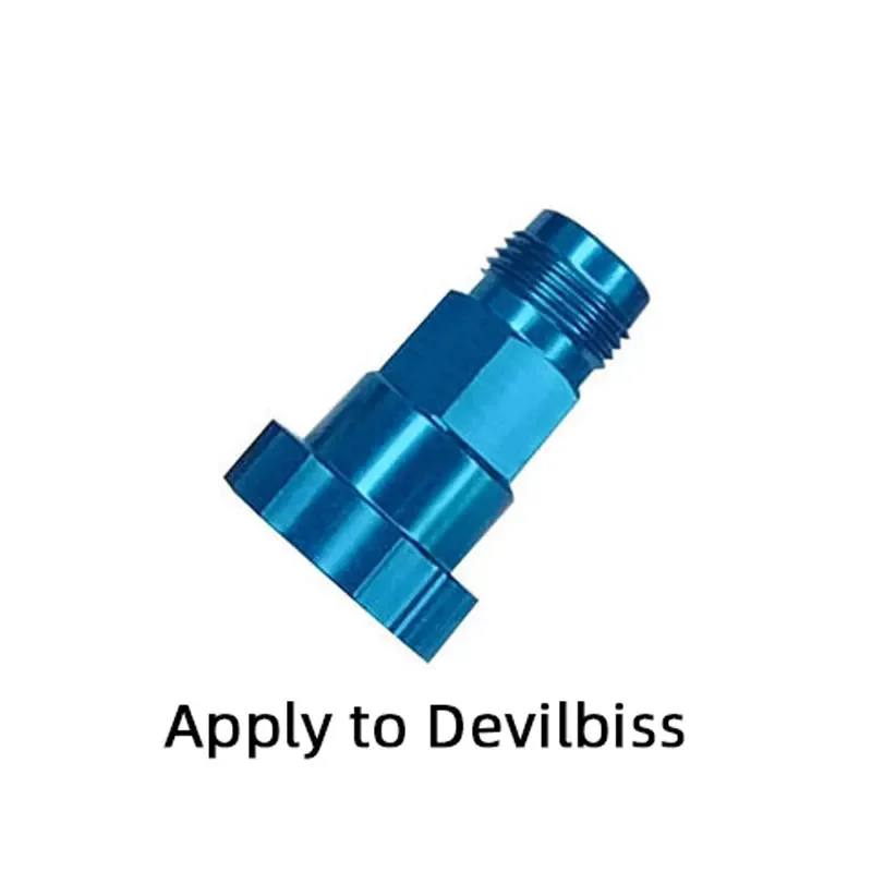 Apply to Devilbiss ANEST WARTE Spray Gun Connector PPS Adapter Spray Gun Cup Adapter For Spray Gun Disposable Measuring Cup