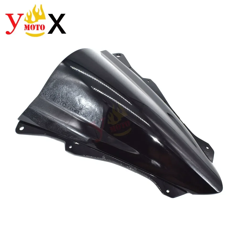 ZX25 R 20-23 أسود/واضح الزجاج الأمامي للدراجات النارية الزجاج الأمامي هدية الزجاج الأمامي لكاواساكي نينجا ZX25R 2020-2023 2021 2022 #4