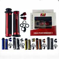 For KDJ Enthusiasts - Modified Cutter Accelerator, CNC Throttle Twist Grip Set, Aluminum Alloy with Fittings
