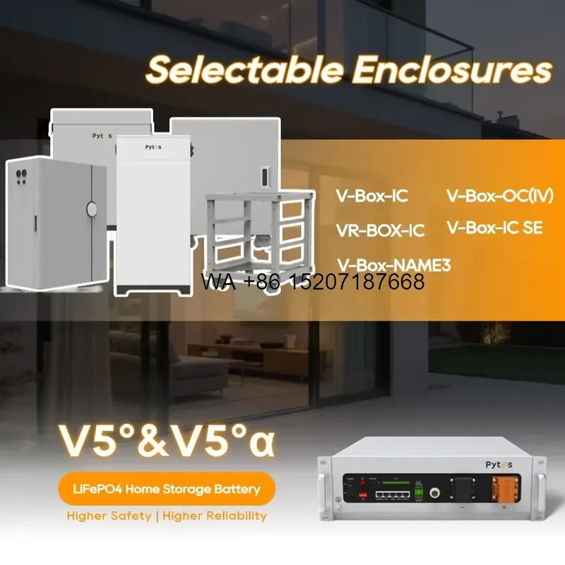 Wmwmnu for 48V LiFePO4 Battery Home Energy Storage System Cold Weather Solar Power Lithium 51.2V 100Ah