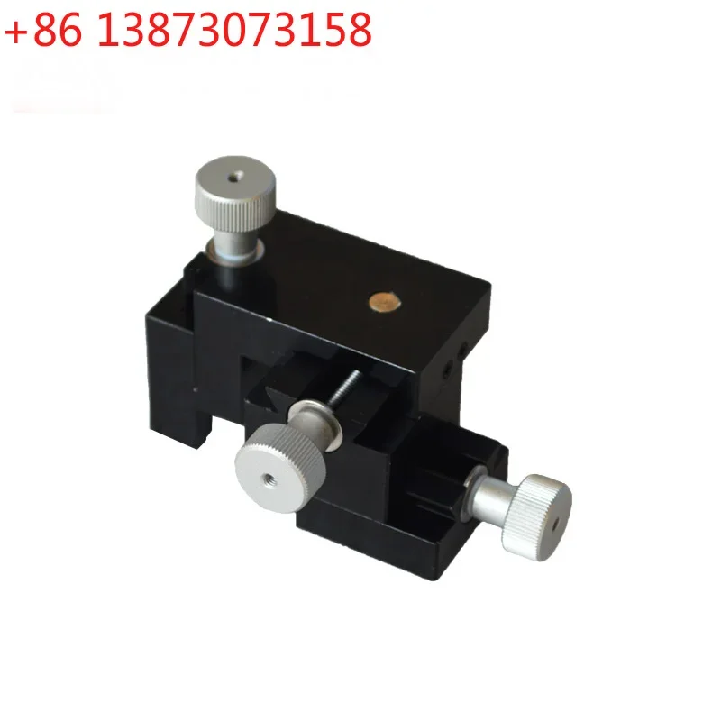 Optical manual probe holder precision fine-tuning 3D translation stage, XYZ axis table swallowtail base