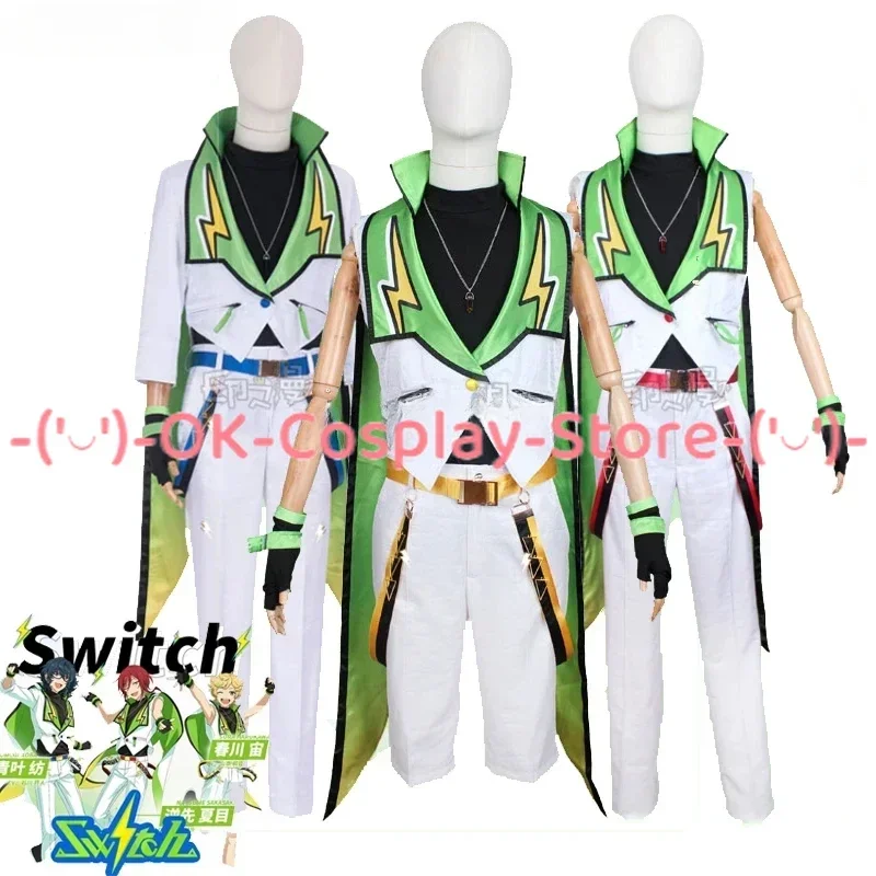 Game Ensemble Stars Switch Harukawa Sora Aoba Tsumugi  Sakasaki Natsume Cosplay Costume Halloween Carnival Uniforms Custom Made