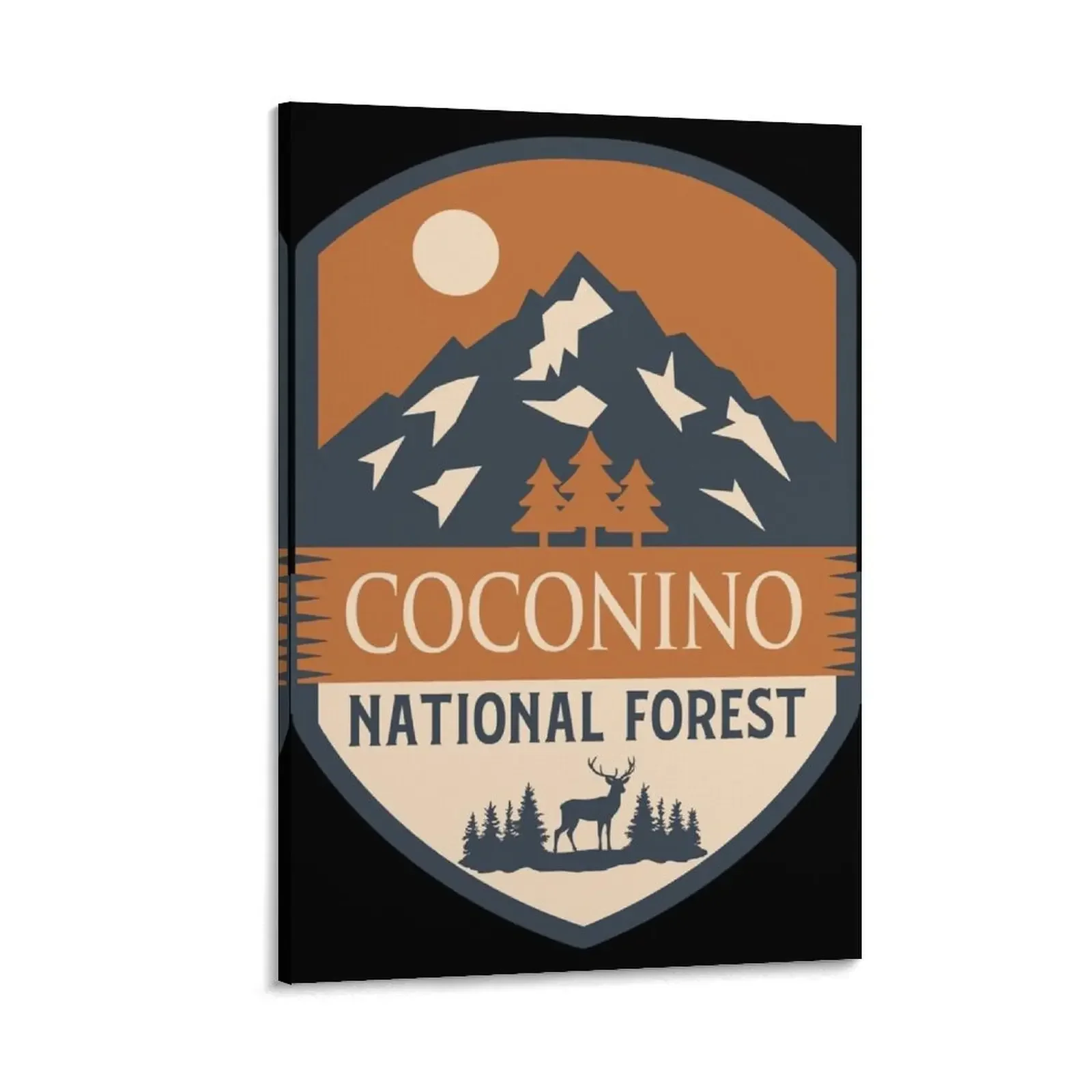 

Coconino national forest Canvas Painting posters for room home decorations anime room decor