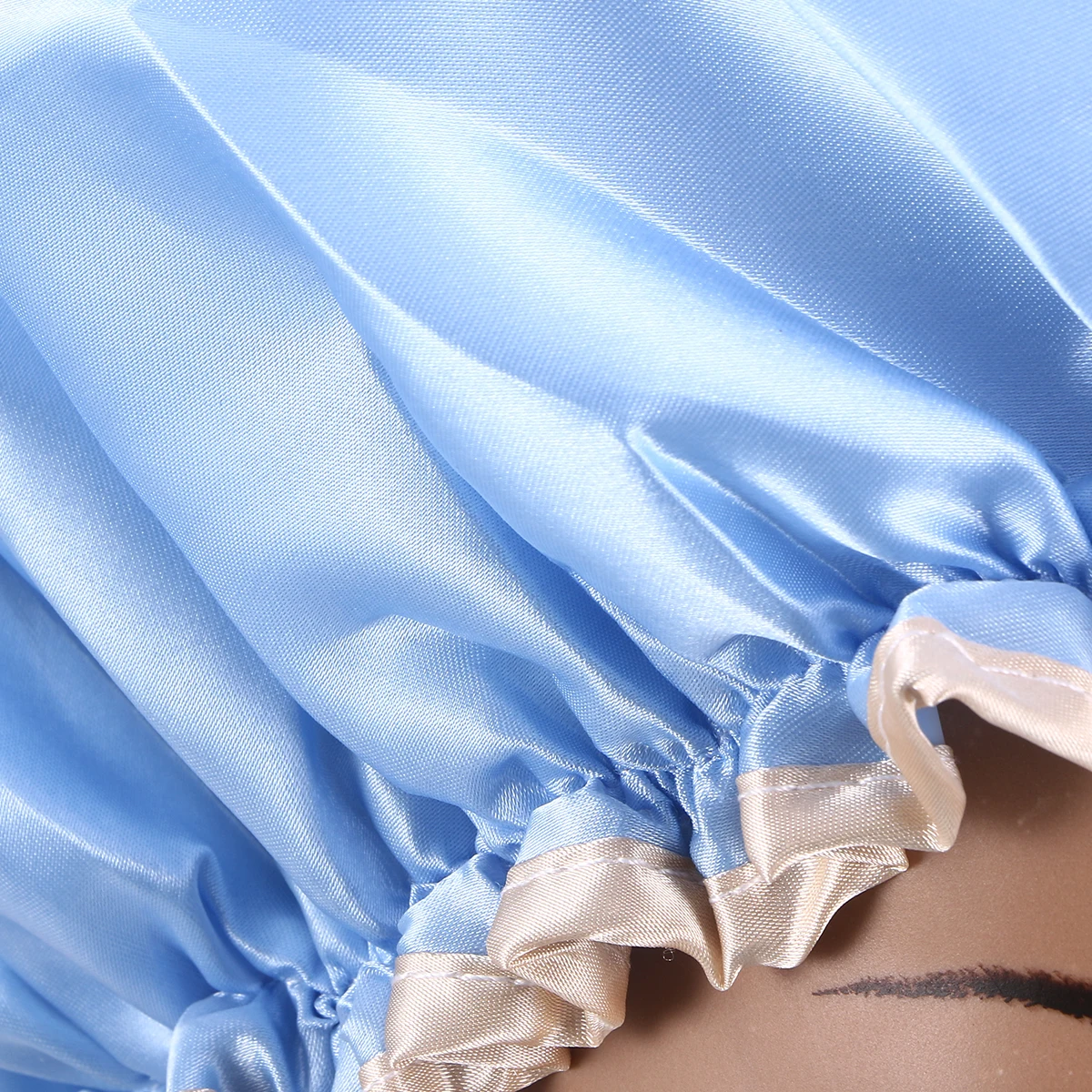 

Waterproof Shower Cap Reusable Men Lined Caps Women Bath Hat Bathing Elasticity Miss