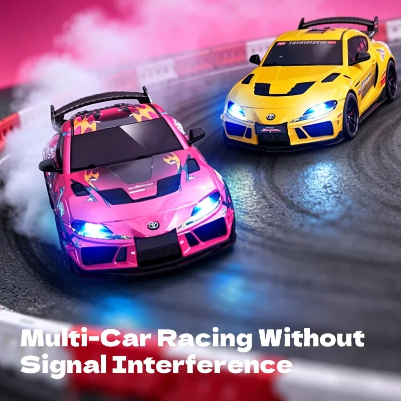 New JXC Rc Drift Car 1:43 Scale Remote Control Car Supra 1087X Mini Simulation Racing Car Track For Adult Hobby Vehicle Toy