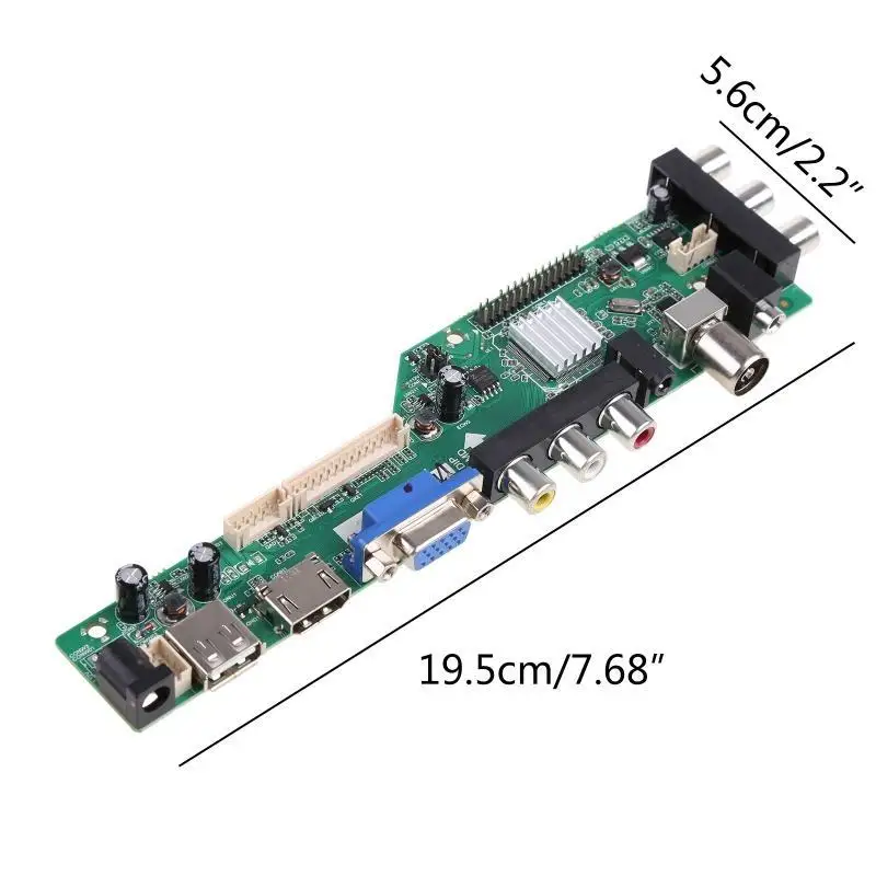 652F Universal LCD Controller Board Module Remote Control Ds.D3663LUA.A81 DVB-T2/for T/C Digital 15-32 Inch