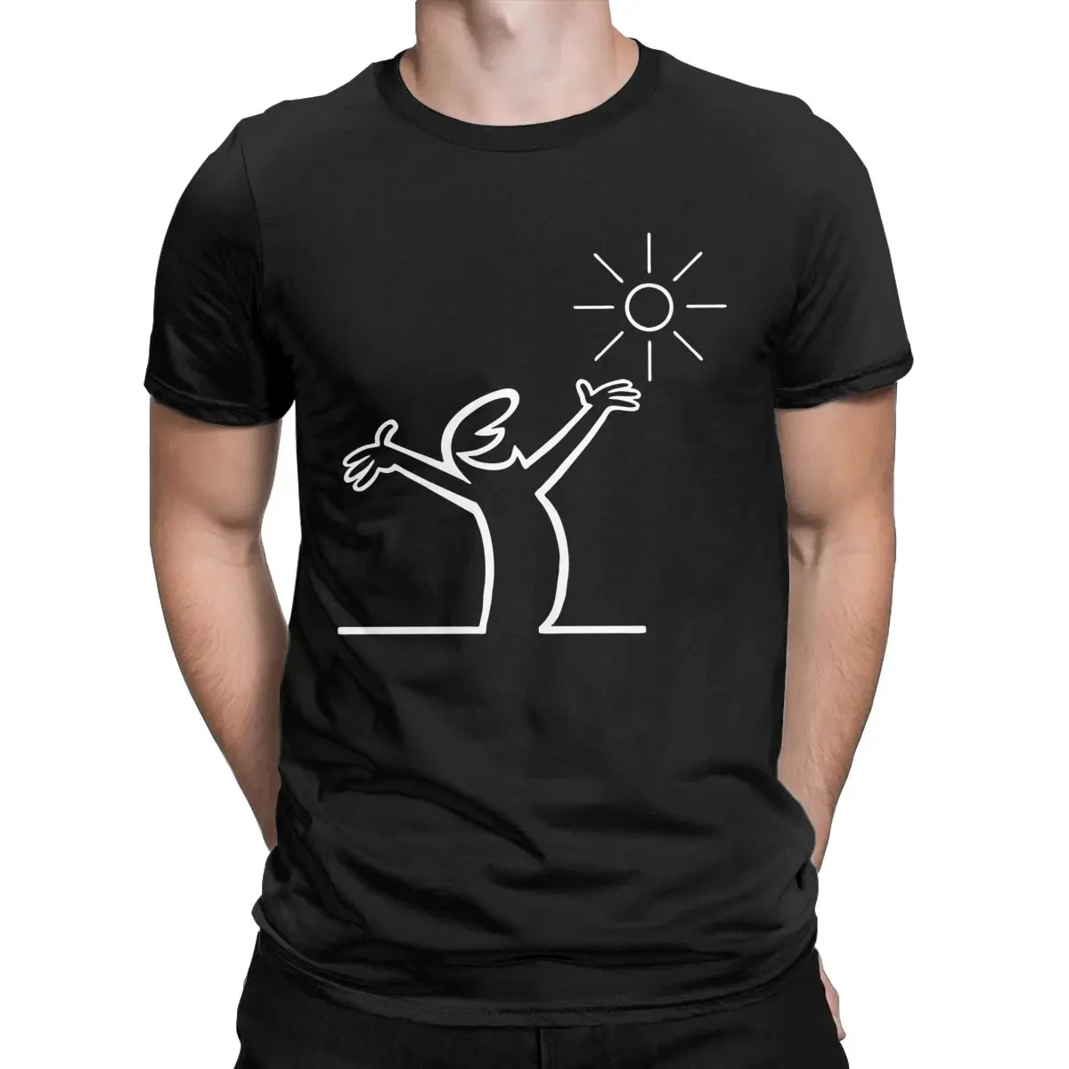 Camisetas divertidas de verano La Linea para hombre, camiseta 100% de algodón con cuello redondo, camisetas de manga corta Badum Linus Lineman, camisetas 5XL, ropa de calle