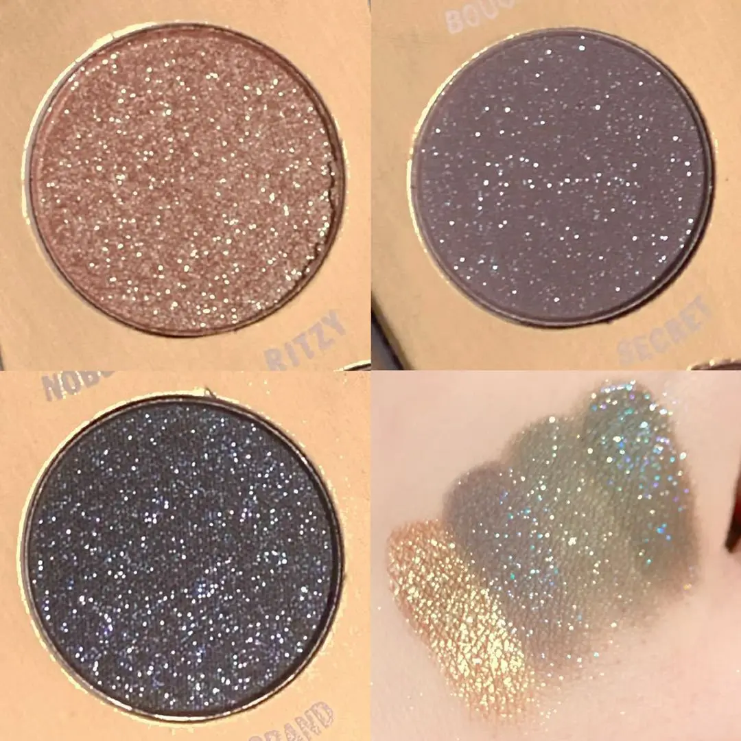 Amazing Eyeshadow Palette Holographic Shiny Matte Glitter Pigment Eye Shadow Pallete Metallic Diamond Makeup Palette