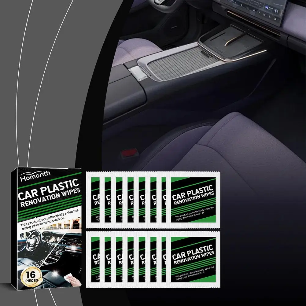 

Automotive Plastic Refurbished Wipes For Cleaning And Refurbishing Car Interiors Portable Wipes 2ml Water Seat P6Z7