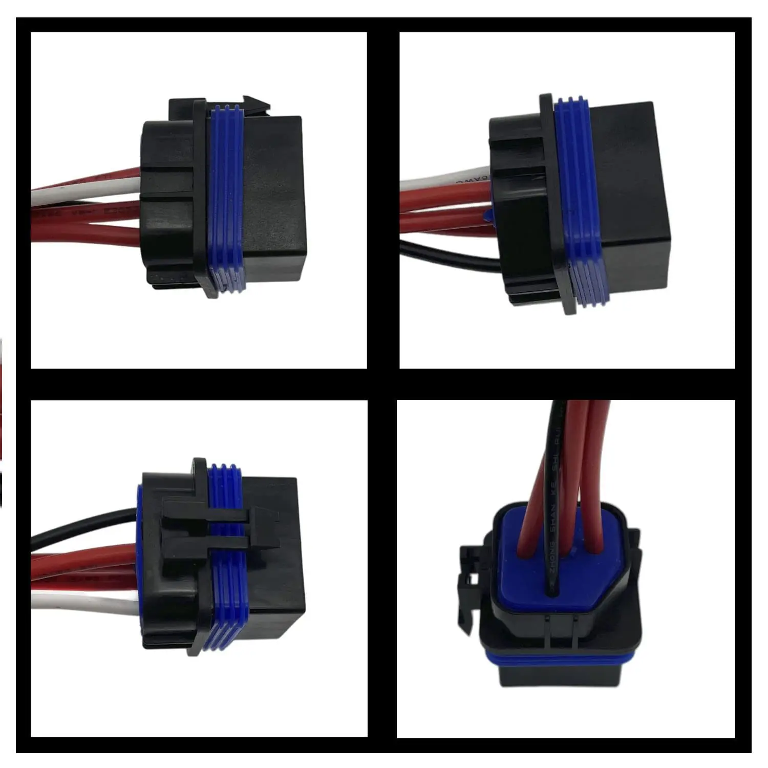 80A/60A 50A/30A 12V Waterproof Automotive Relay With Socket 5-Pin Relay Switch For Marine Automotive Fan Multi-purpose Relay kit