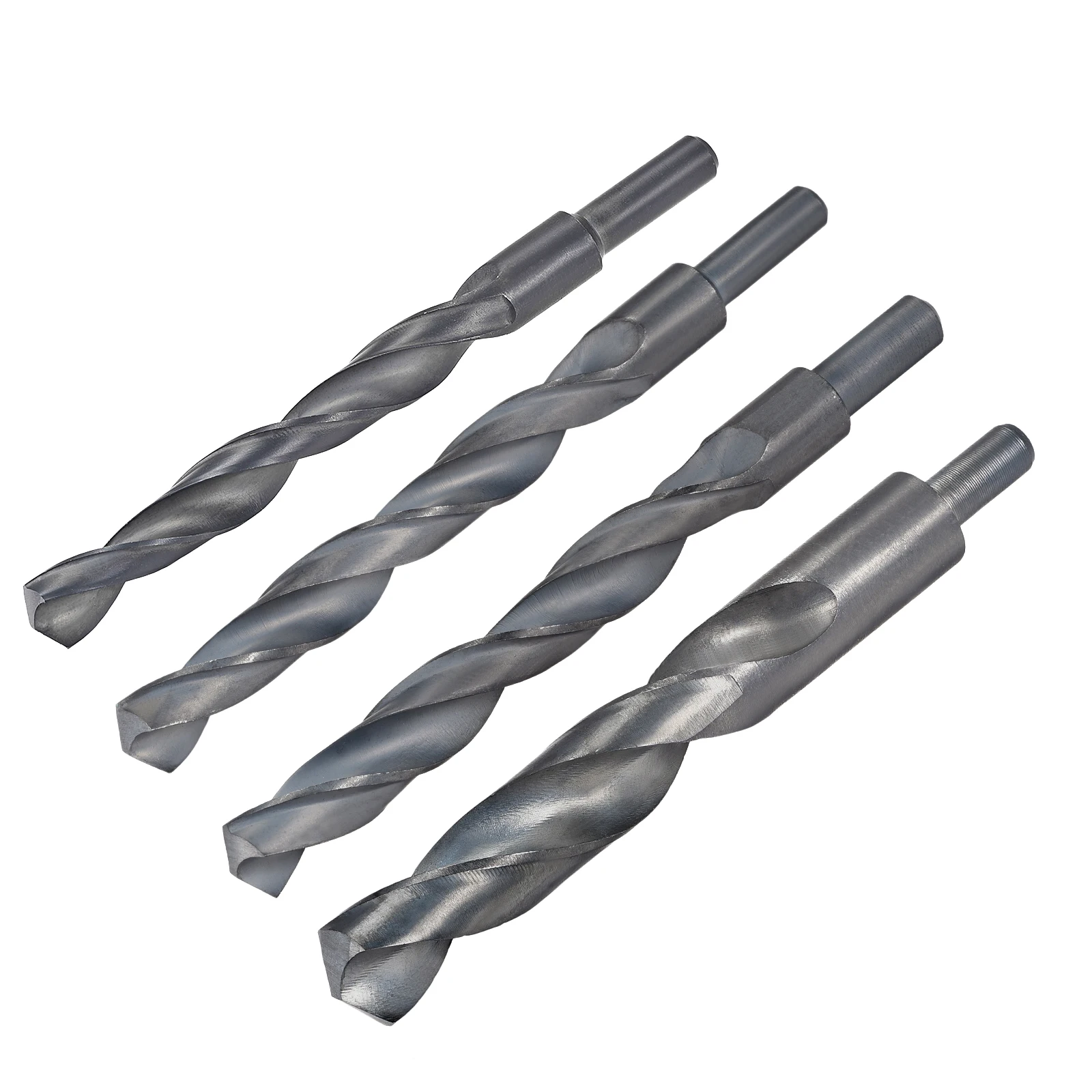 Brocas de torção de aço de alta velocidade, haste reduzida, haste de 10mm para aço inoxidável, ferro, cobre, latão, 4241, 1Pc, 14mm, 16mm, 18mm, 20mm, 25 milímetros