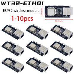 WT32-ETH01 Embedded Serial Port Networking Ethernet Bluetooth-compatible WIFI Combo Gateway MCU ESP32 Wireless Module Board