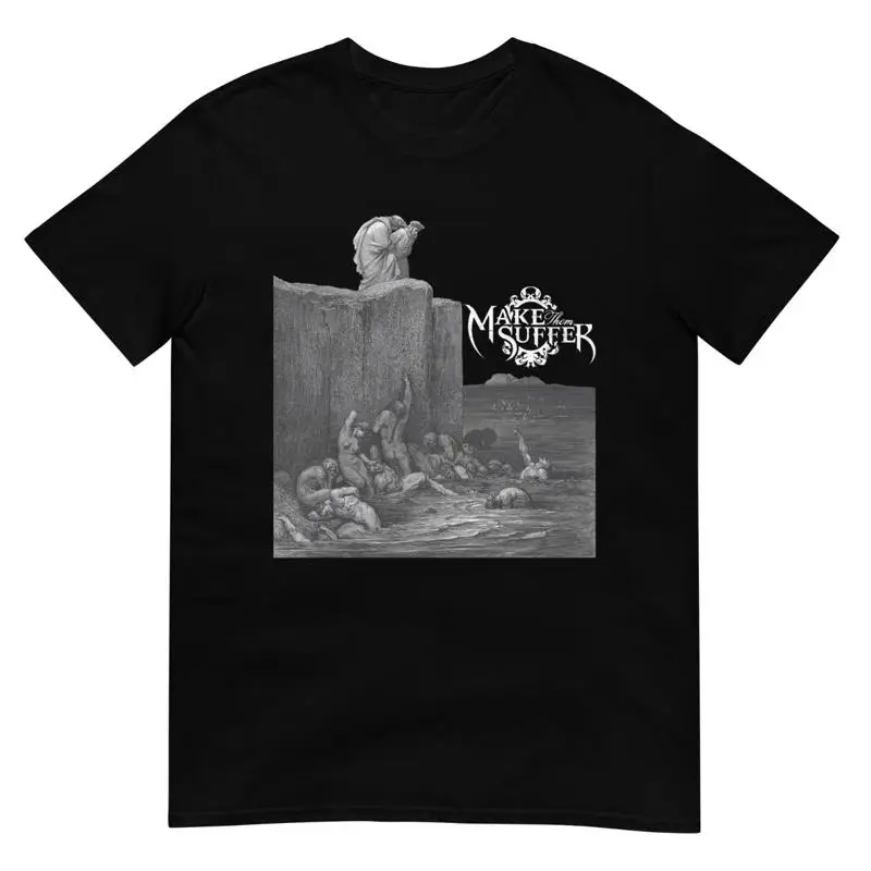 Make Them Suffer, T-shirt Death Metal, Death Core, 100% Cotton Black New Shirt
