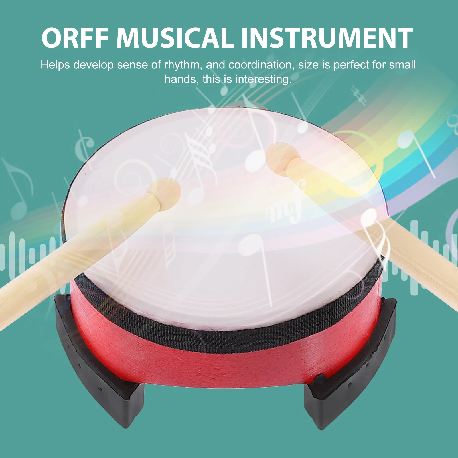 

Children's Percussion Instrument Drum Kid Musical Toys Instruments for Toddlers Drums Western