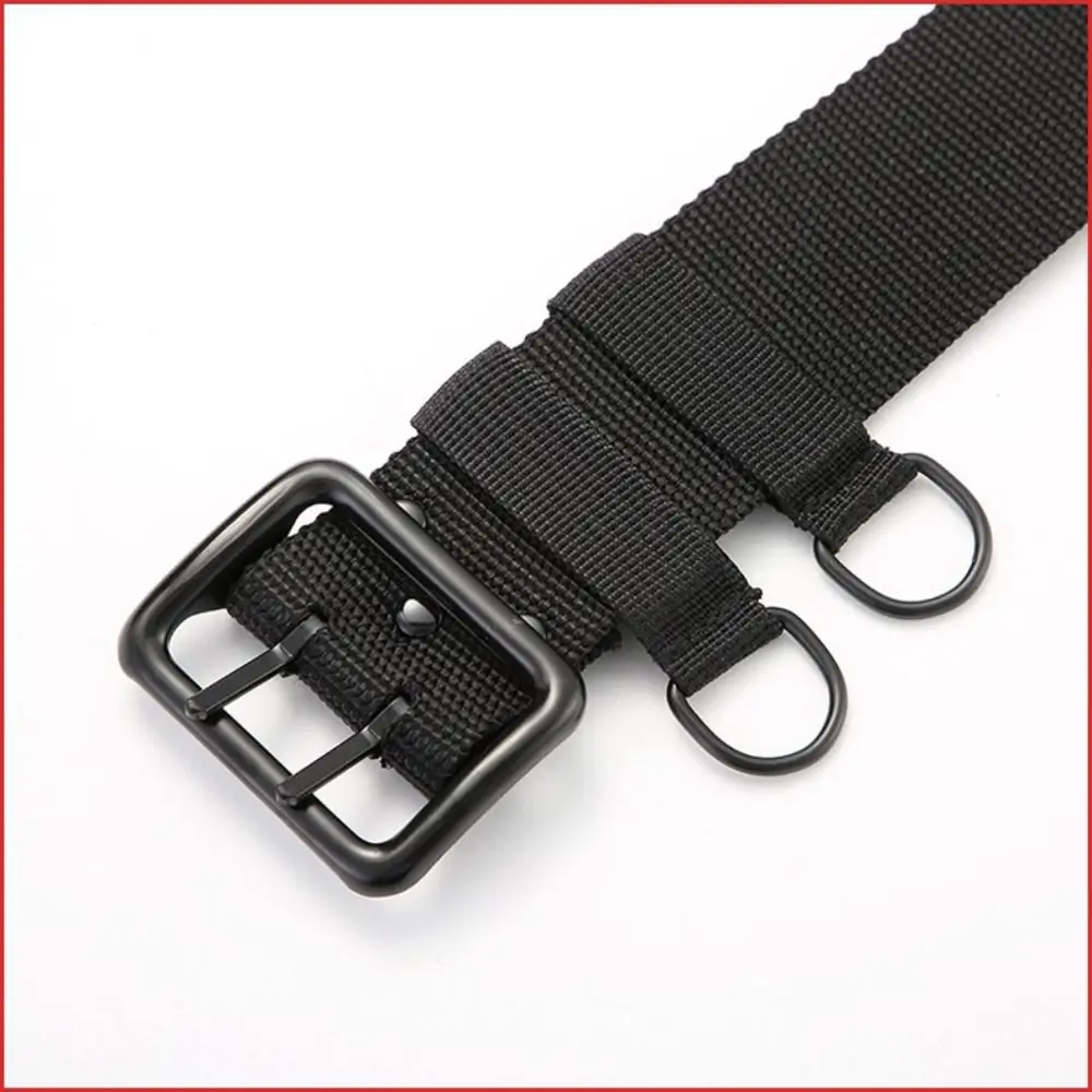 Casual 5cm Men's Training Belt Adjustable Multifunctional Sports Belts Double Needle Buckle Outdoor Waist Bands