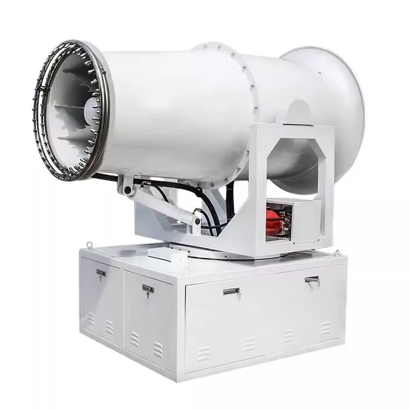 60-80 M Stainless Steel Remote Control Dust Suppression Fog Cannon Machine