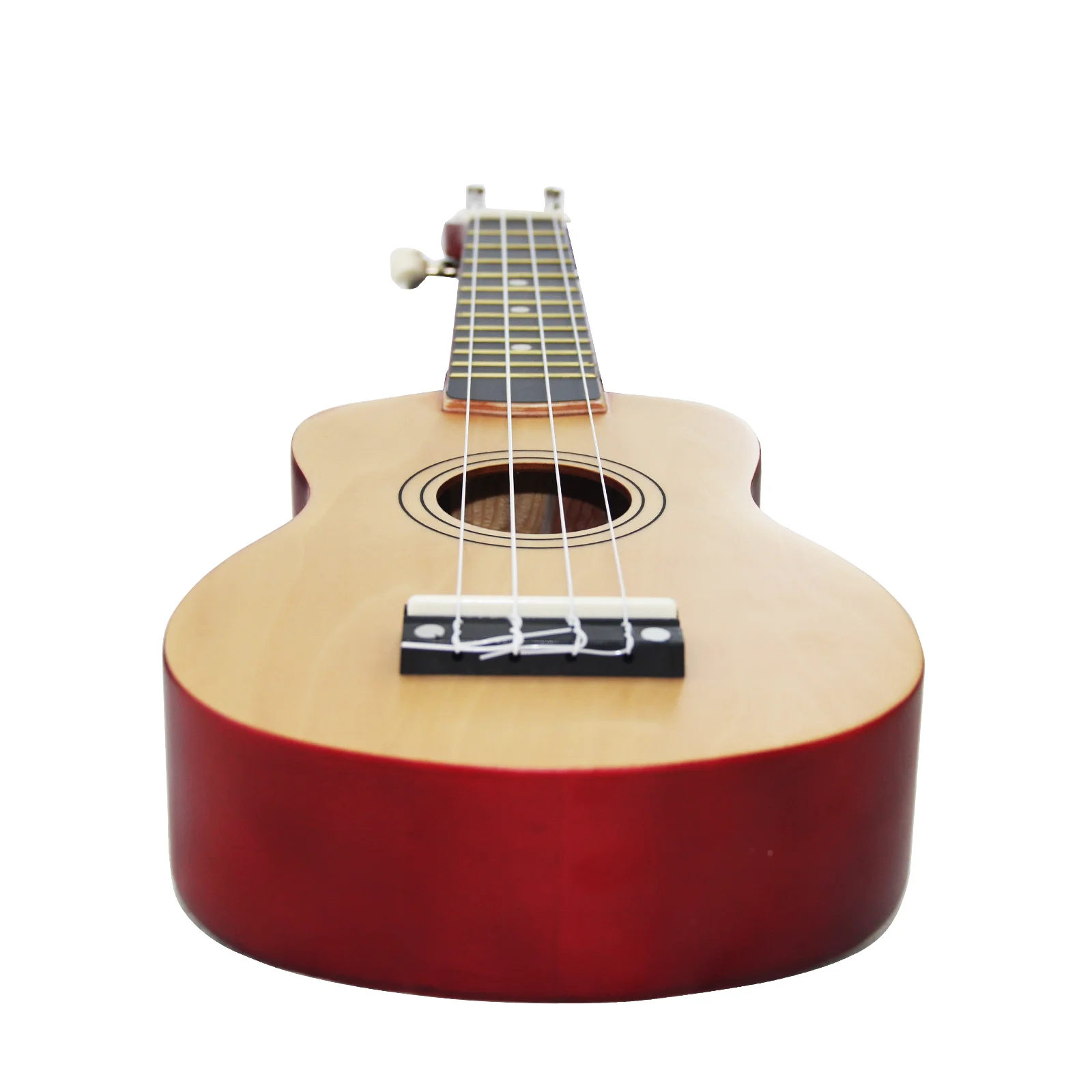 Soprano Ukulele 4 Nylon Strings Acoustic String Instrument Basswood Plywood Body 21 Inch For Beginner Student Kid Music Learner