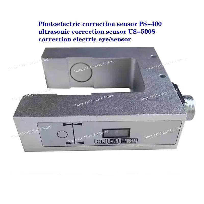 

Photoelectric & Ultrasonic Correction Sensors - PS-400 (Photoelectric) & US-500S (Ultrasonic) with DC12V Electric Eye