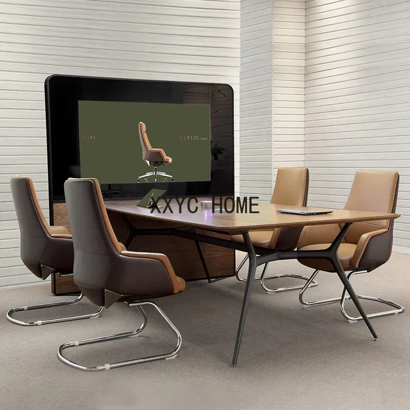 The Boss Is Comfortable and the Chair with High Backrest Is Not Tired When Sitting for a Long Time. Single Person