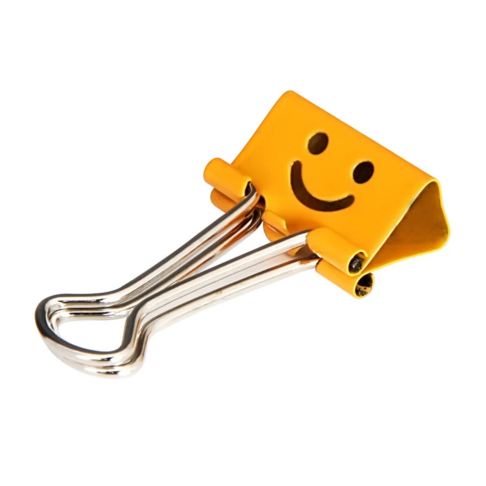 80 Peças de Clips de Papel com Forte Poder de Fixação, Clips Coloridos para Material Escolar, Casa e Escritório