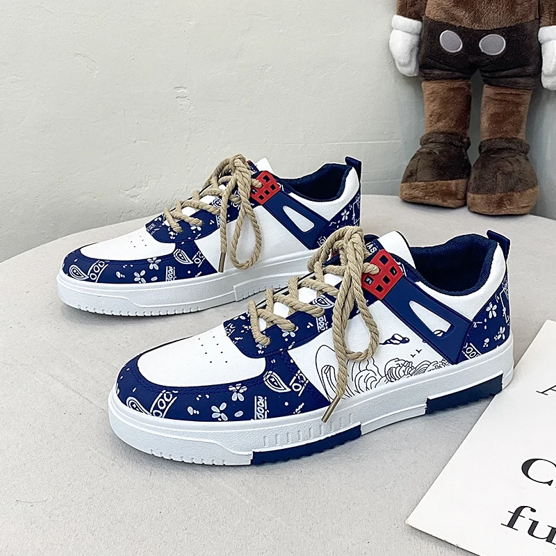 

Мужская летняя повседневная обувь для доски, удобные кроссовки для бега, легкая уличная противоскользящая спортивная обувь, модная универсальная мужская обувь