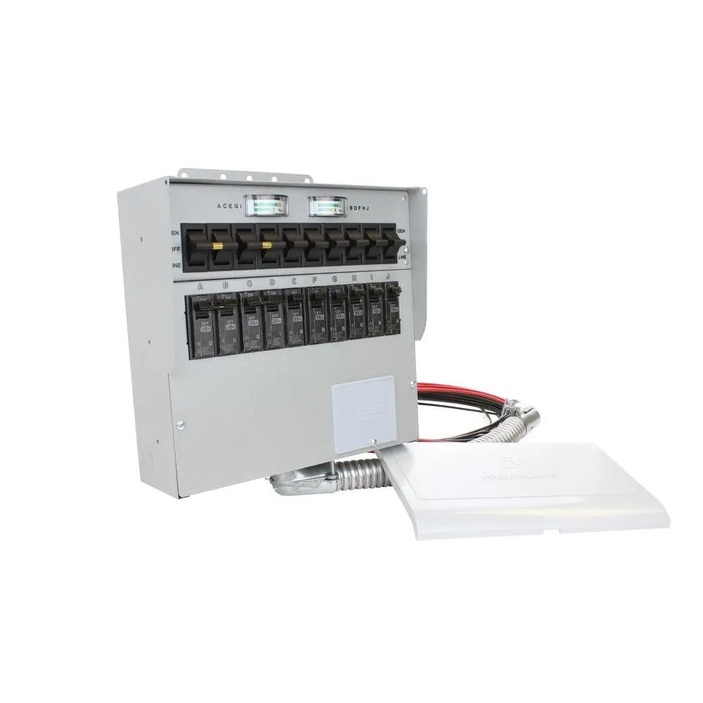 

A510C Pro/Tran2 50-Amp 10-Circuit 2 ручной переключатель