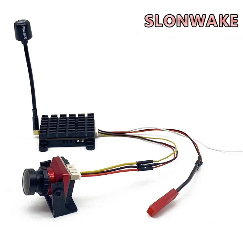 SLONWAKE 5.8G 48CH VTX 1.6W Regulowany nadajnik wideo FPV Wysoka moc Szerokie napięcie 2-4S Struktura rozpraszania ciepła Wyścigi FPV