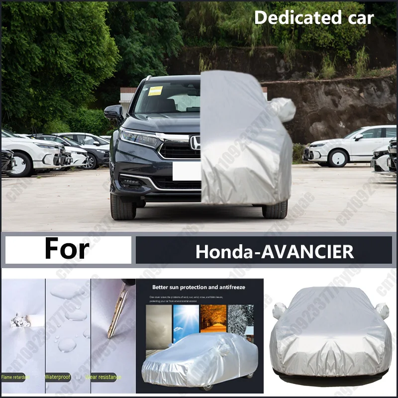 

For Honda-AVANCIER Oxford cloth car cover for sun protection, rain resistance, and all season special car dust cover