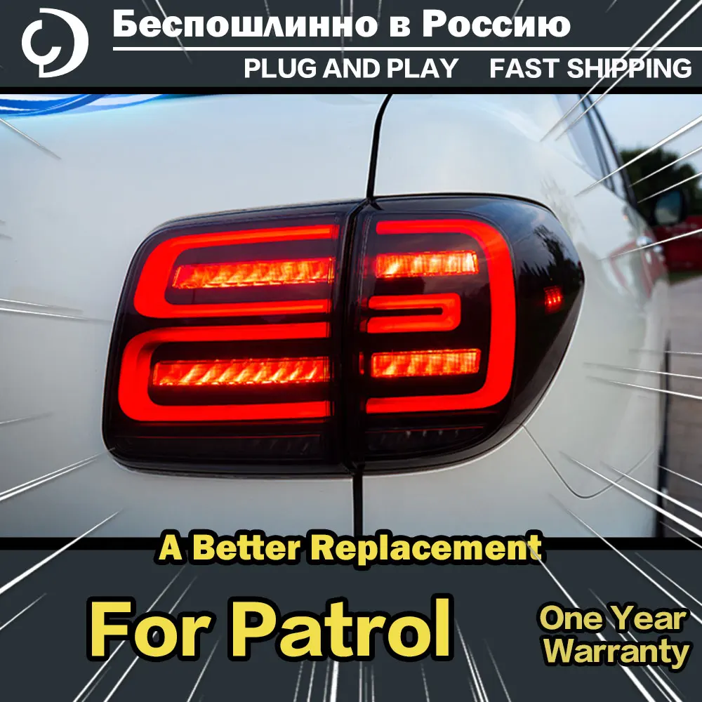 

Задние фары AKD для стайлинга автомобилей Nissan патруль 2008-2019