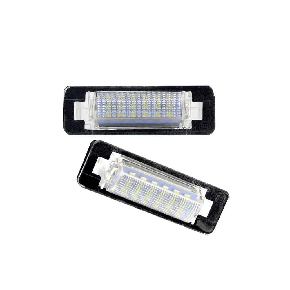 1 Pair LED License Plate Light For Benz W210 E300 E320 E420 W202 4D C230 C280 C43 AMG Car Accessories #A2108200356