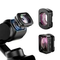 Ulanzi F35 Pocket 3 Lente gran angular / teleobjetivo para DJI Osmo Pocket 3 Accesorio magnético para fotografía Instalación rápida