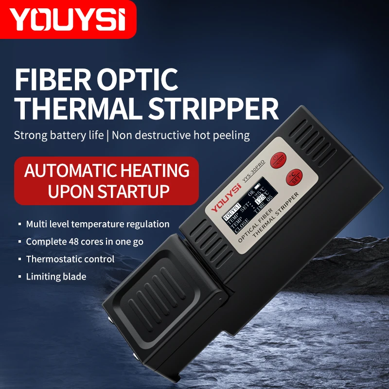 

YOUYSI optical fiber hot stripping device stripping pigtail bare fiber ribbon invisible high-precision optical fiber special