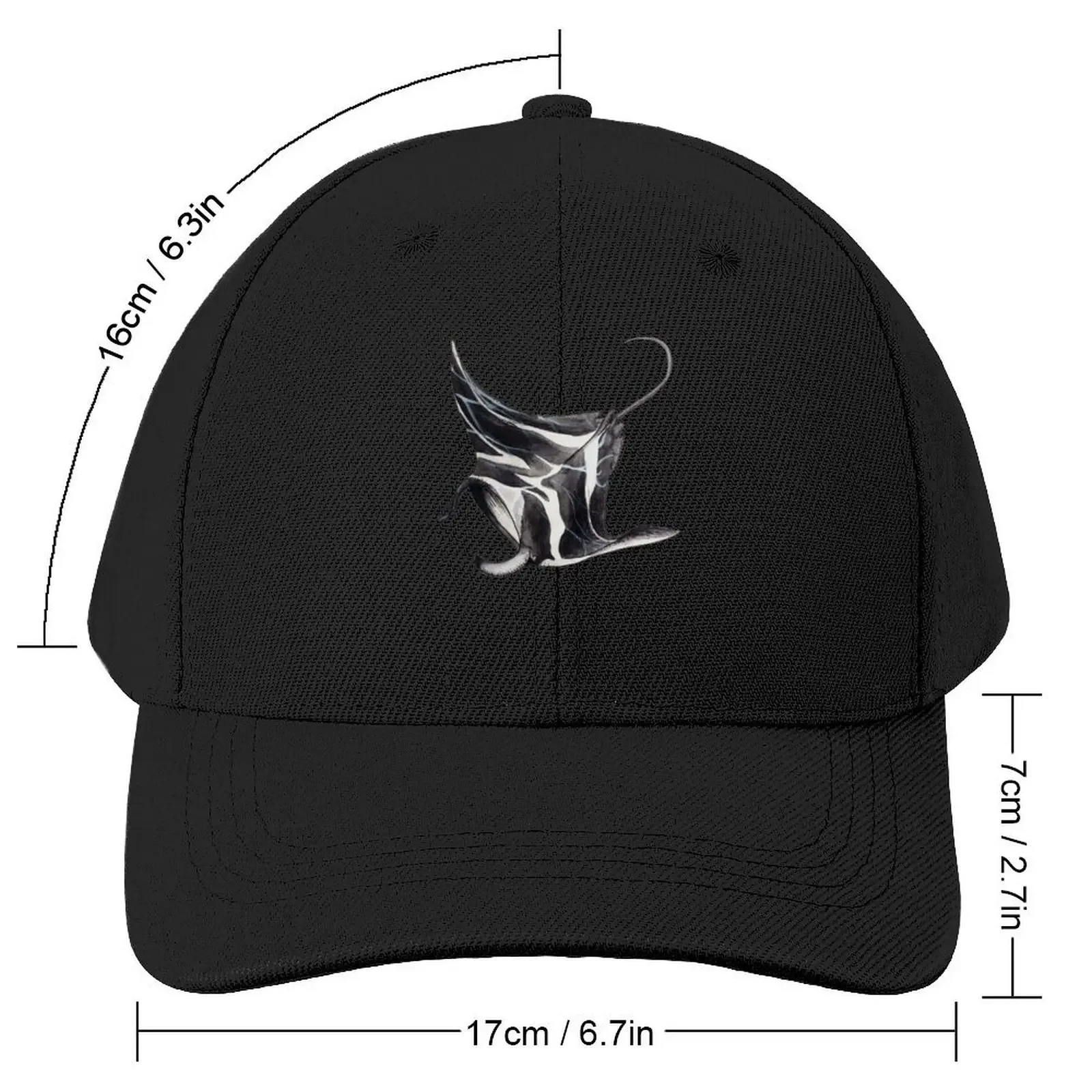 Manta Ray Baseball Cap Snap Back Hat Snapback Cap Hats For Women Men's