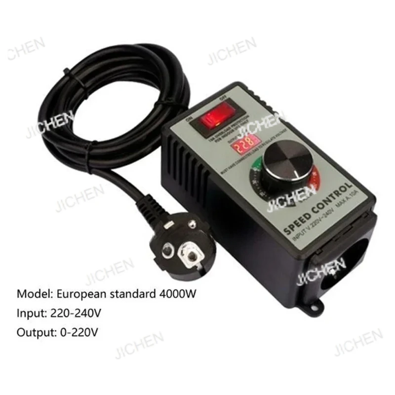 

Speed Controller For Angle Grinder Governor Speed Controller Switch Hand Drill Polishing Fan Stepless Electronic Volt Regulator