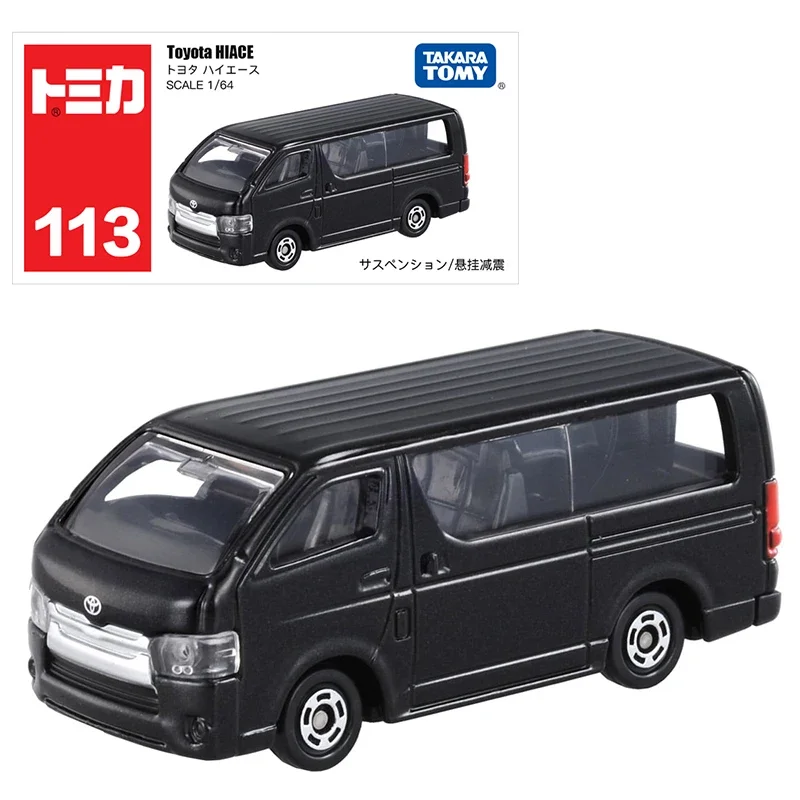 

Takara Tomy Tomica No.113 Toyota Hiace Scale 1/64 Car Alloy Motor Vehicle Diecast Metal Model Kids Xmas Gift Toys for Boys