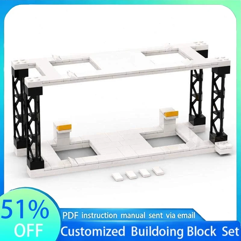 NEW 125PCS Stackable Racing Car Figure Display MOC Model Building Blocks DIY Assembly Toy Creative Desk Decor Collection Gifts