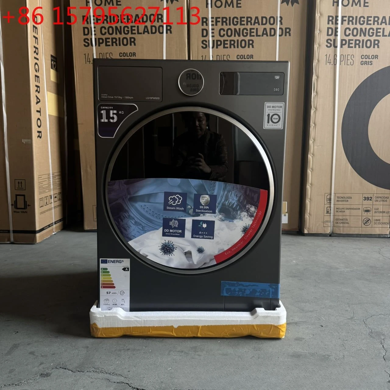 Roller washing and drying integrated 15kg overseas 15kg washing machines drying