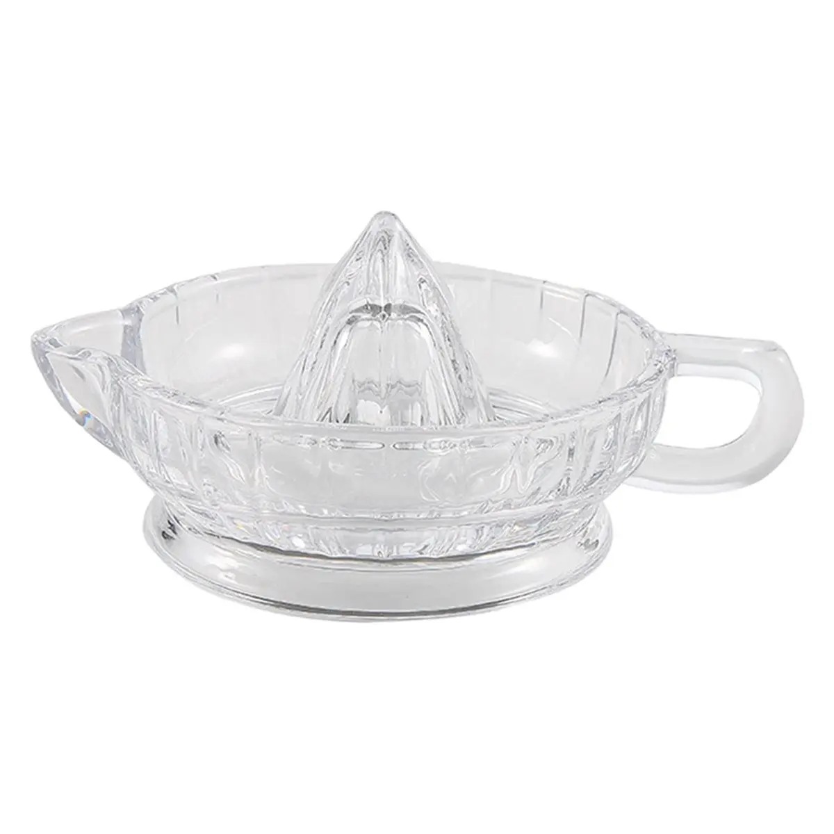 ABYA Multifunctional Glass Fruit Juice Squeezer Manual Lemon Juicer Citrus Orange and Grapefruit Juice Squeezer Kitchen Tool