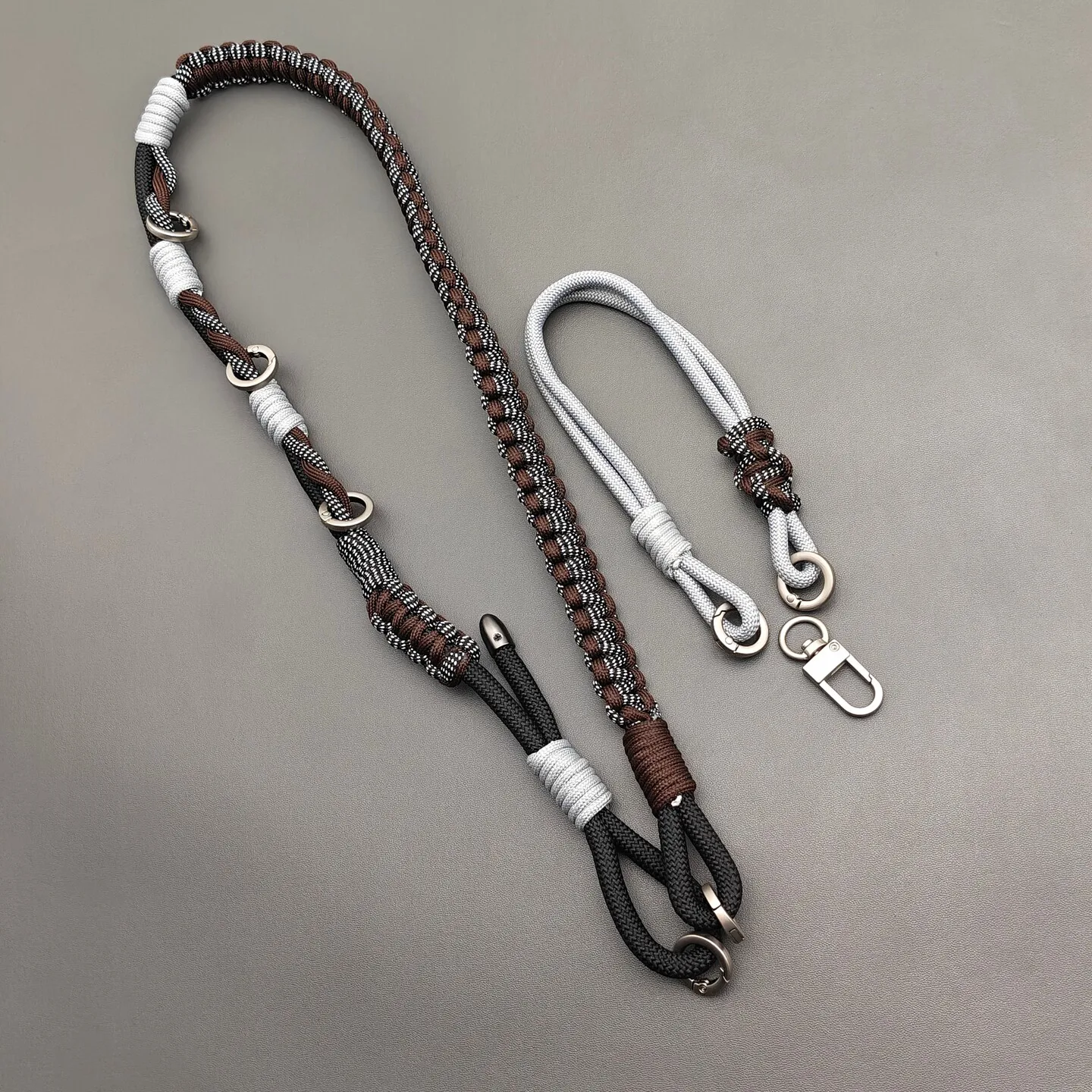 Handmade Multi-Purpose Outdoor DIY Woven Camera Lanyard Bag Strap Crossbody Portable Mobile Phone Pendant
