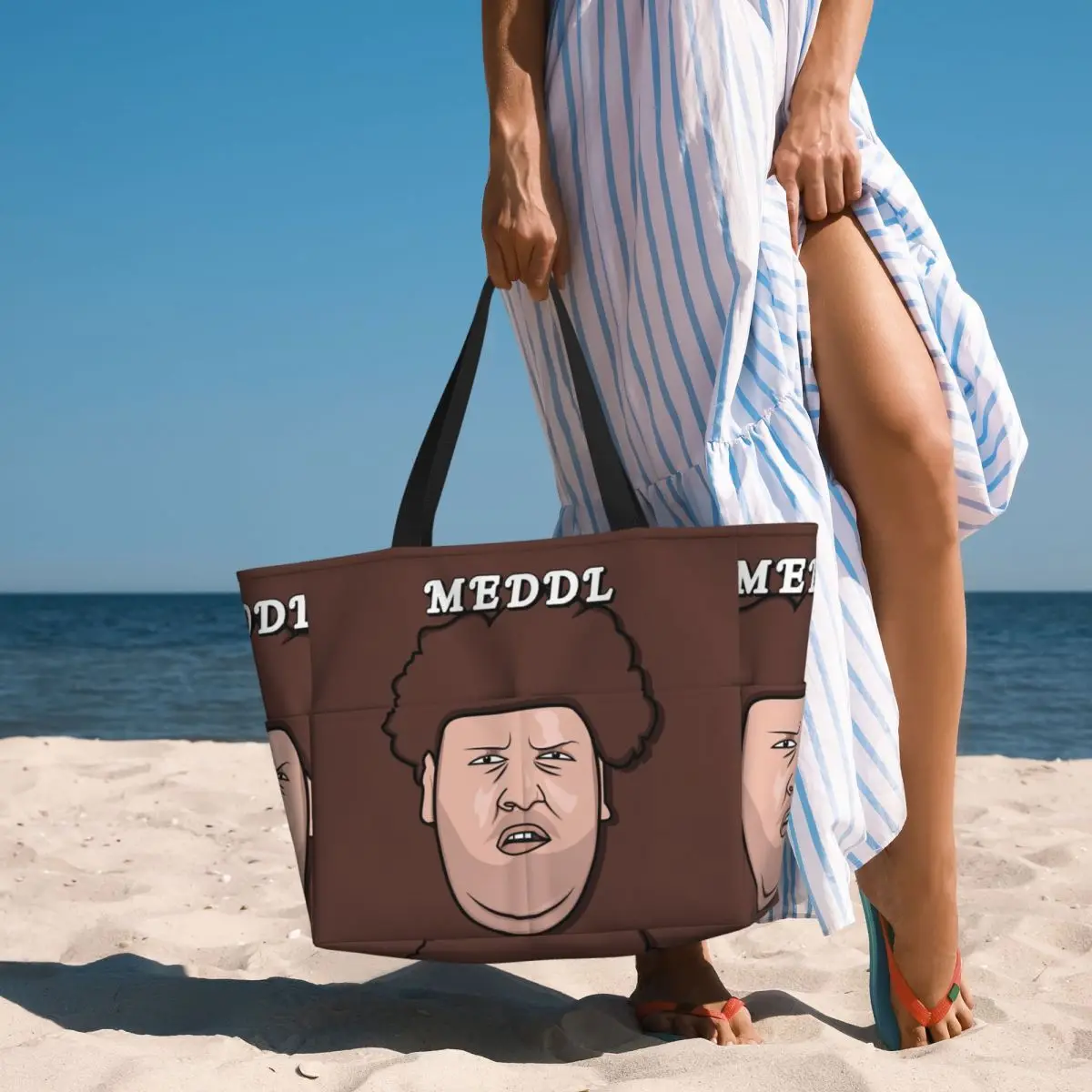 

Dragon Lord Rainer Winkler Oger Mett Beach Tote Bag Sport Gym Yoga Duffle Large Tote Bag Women Travel Bag Fitness bag