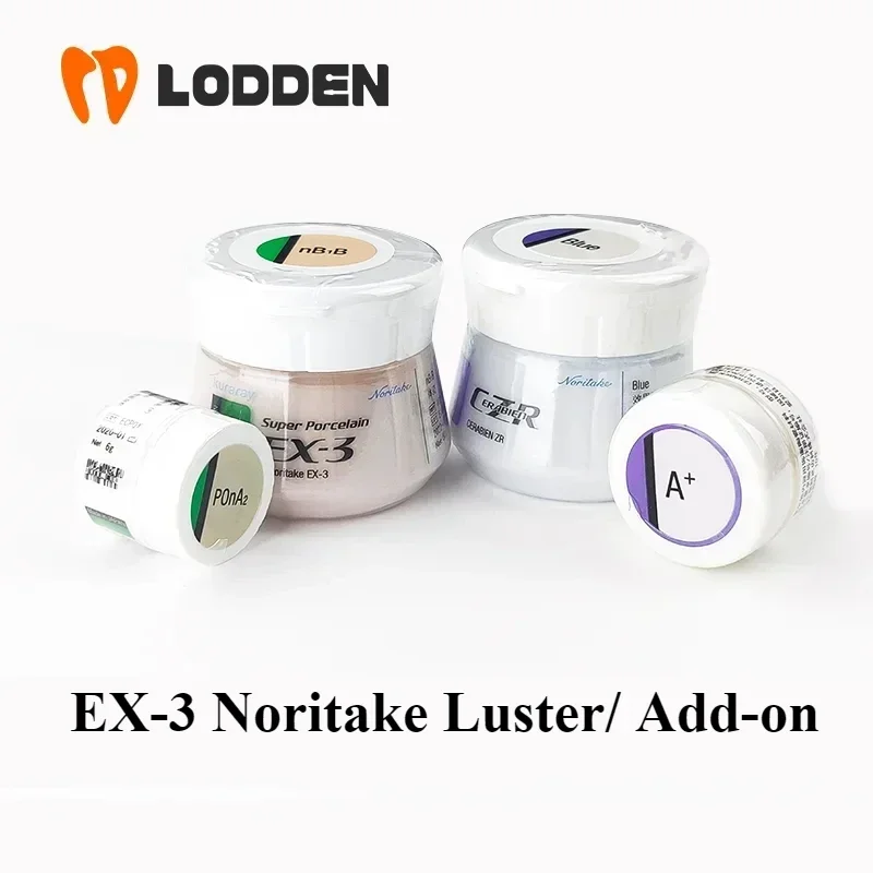 EX-3 Noritake Luster Dental Porcelain Powder 50g Porcelain Kuraray Noritake for Metal Super Porcelain Powder Add-on AD-T