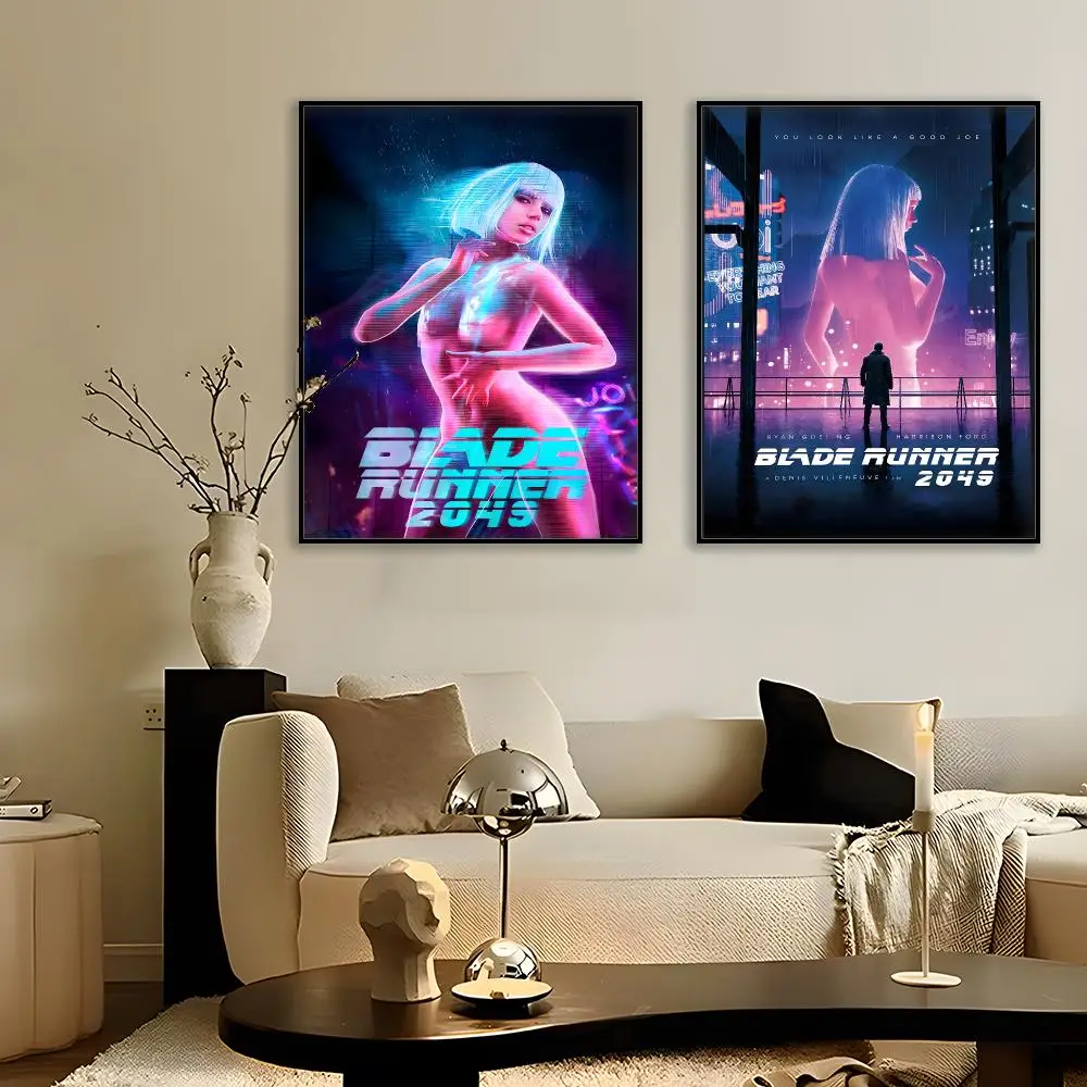 Movie SciFi Blade Runner 2049 Poster Modern Minimalism Aesthetic Art Prints Bedroom Kitchen Home Decor Art Poster Gifts