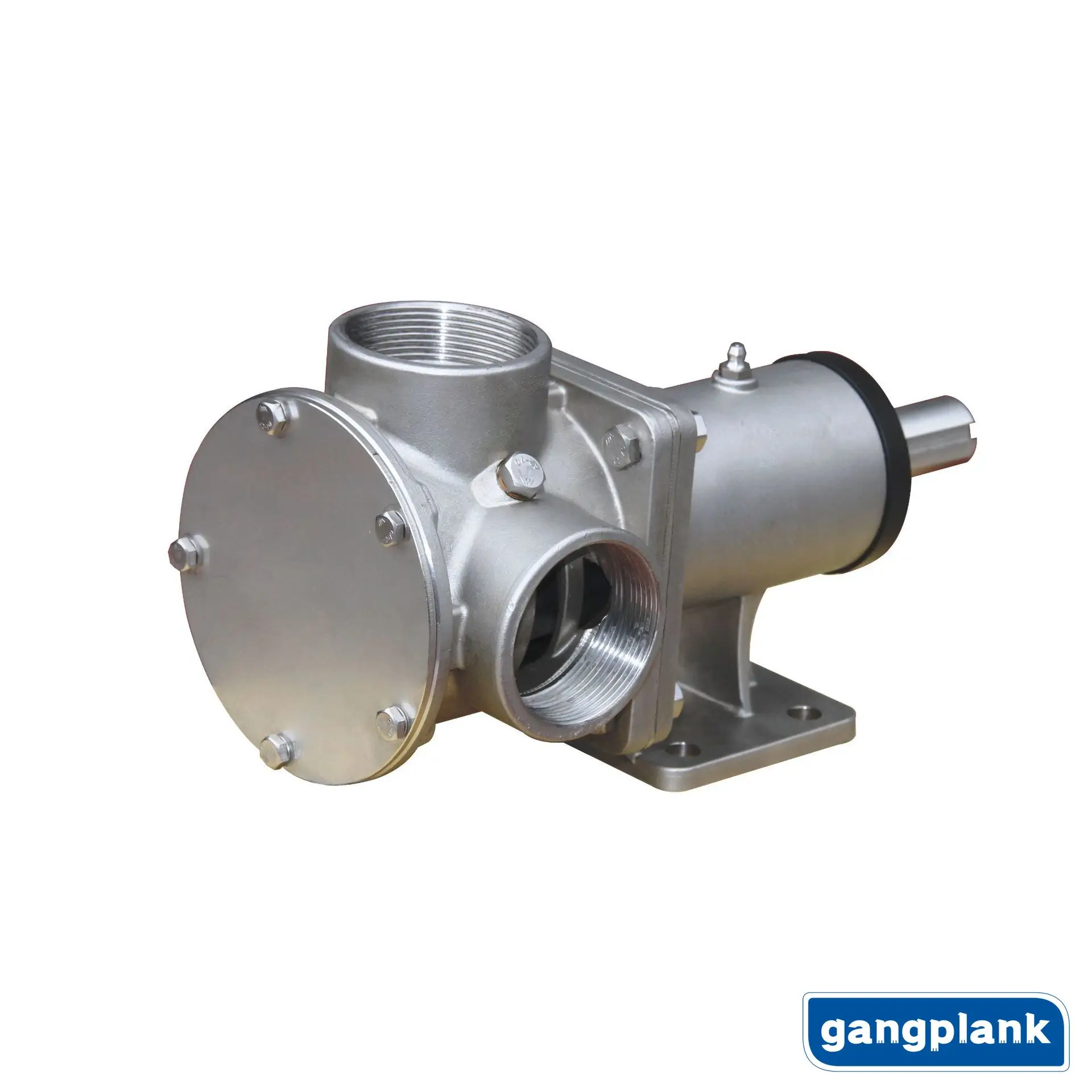 High Performance Multi-function Large Flow Self-priming Flexible Stainless Steel Impeller Pump 2-1/4