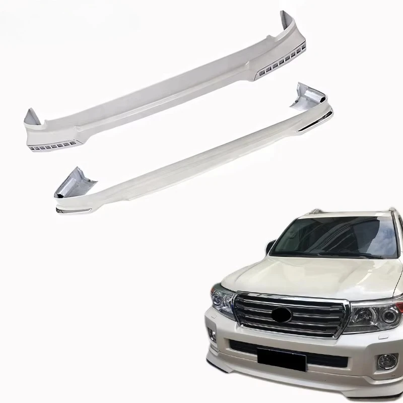 

Car Accessories Front And Rear Bumper Guard With LED For Land Cruiser LC200 2012 2013 2014 Body Kits Bodykit Facelift